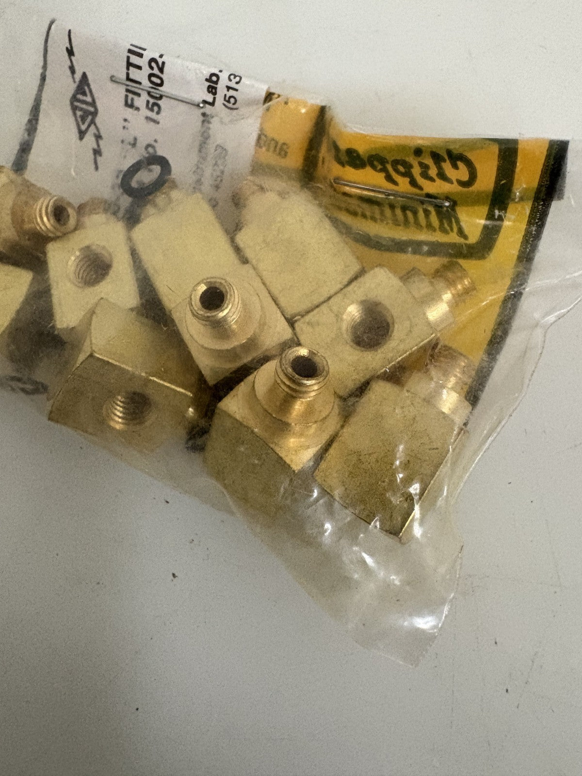 CLIPPARD MINIMATICS L BRASS FITTING #15002-2