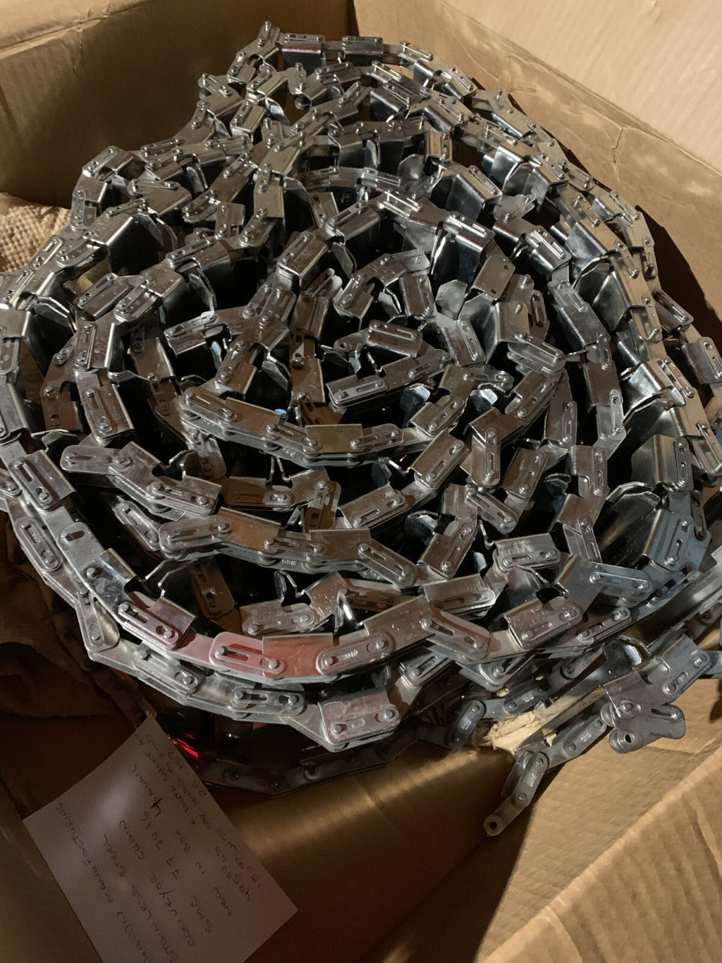 SHARON MANUFACTURING STAINLESS STEEL CONVEYOR CHAIN SMC 77-7496