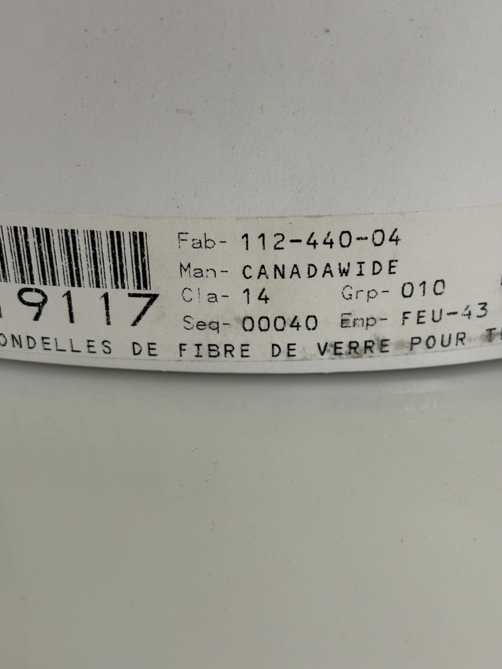 LOT OF 2 CANADA WIDE FIBERGLASS DISC 100/BOX 3 1/2