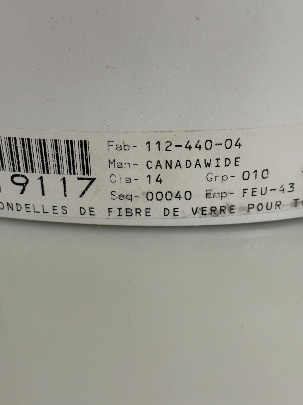 LOT OF 2 CANADA WIDE FIBERGLASS DISC 100/BOX 3 1/2