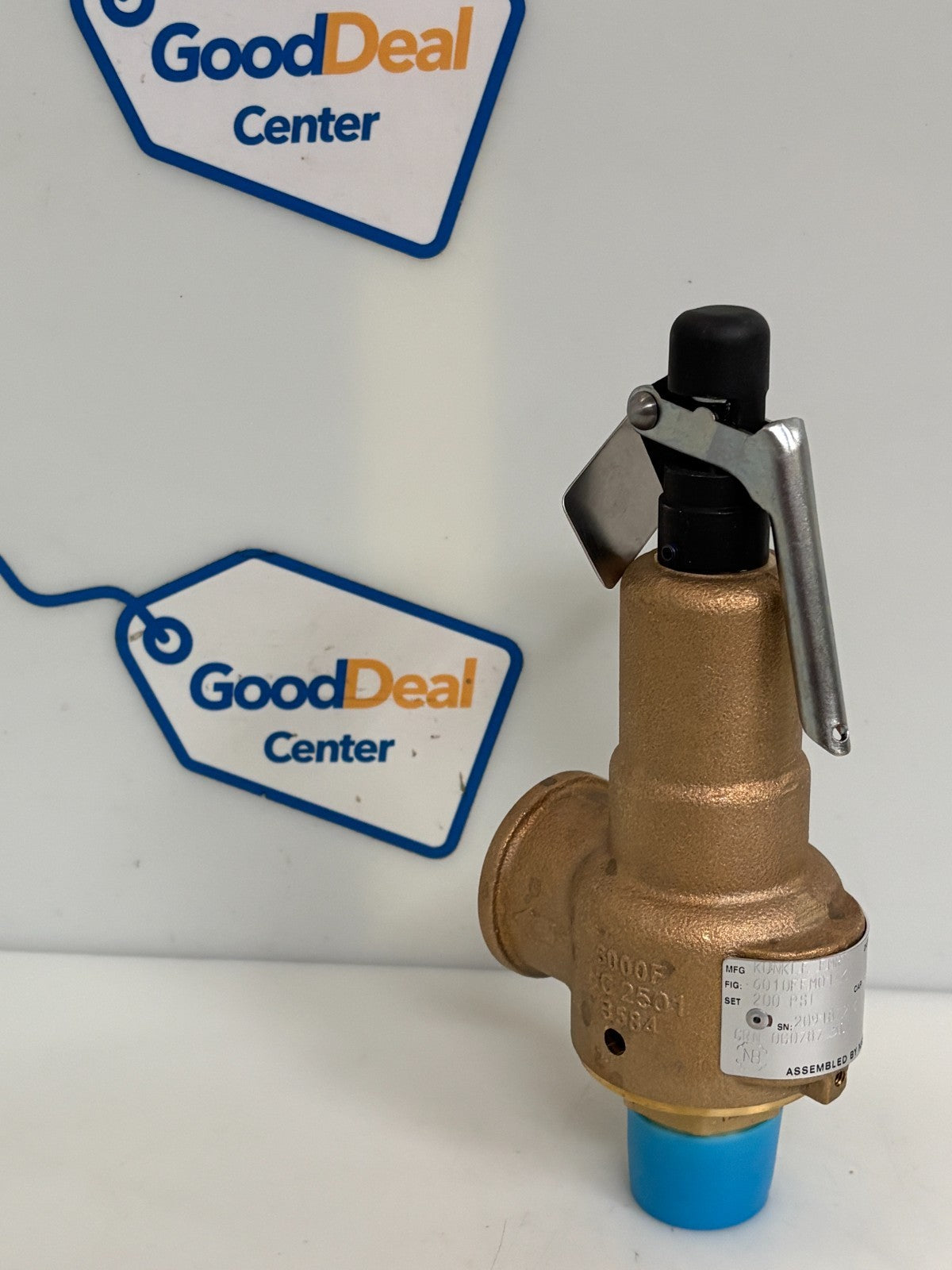 KUNKLE 1" VALVE 200PSI 6010FEM01AKM