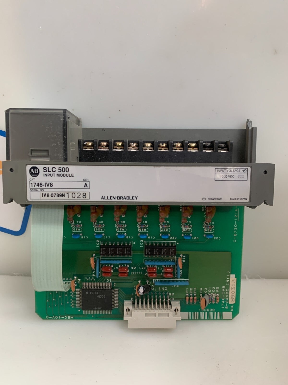 ALLEN-BRADLEY SLC500 Input Module  1746-IV8  Ser A1