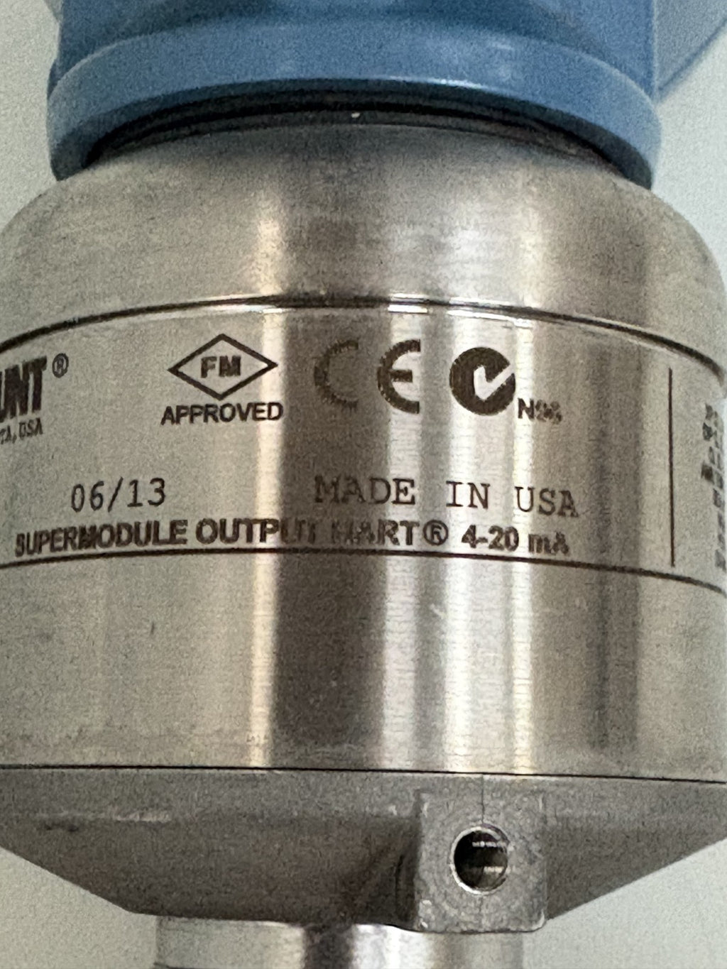EMERSON ROSEMOUNT PRESSURE TRANSMITTER 300S1AAK5M5 W/SUPER MODULE IN BOX