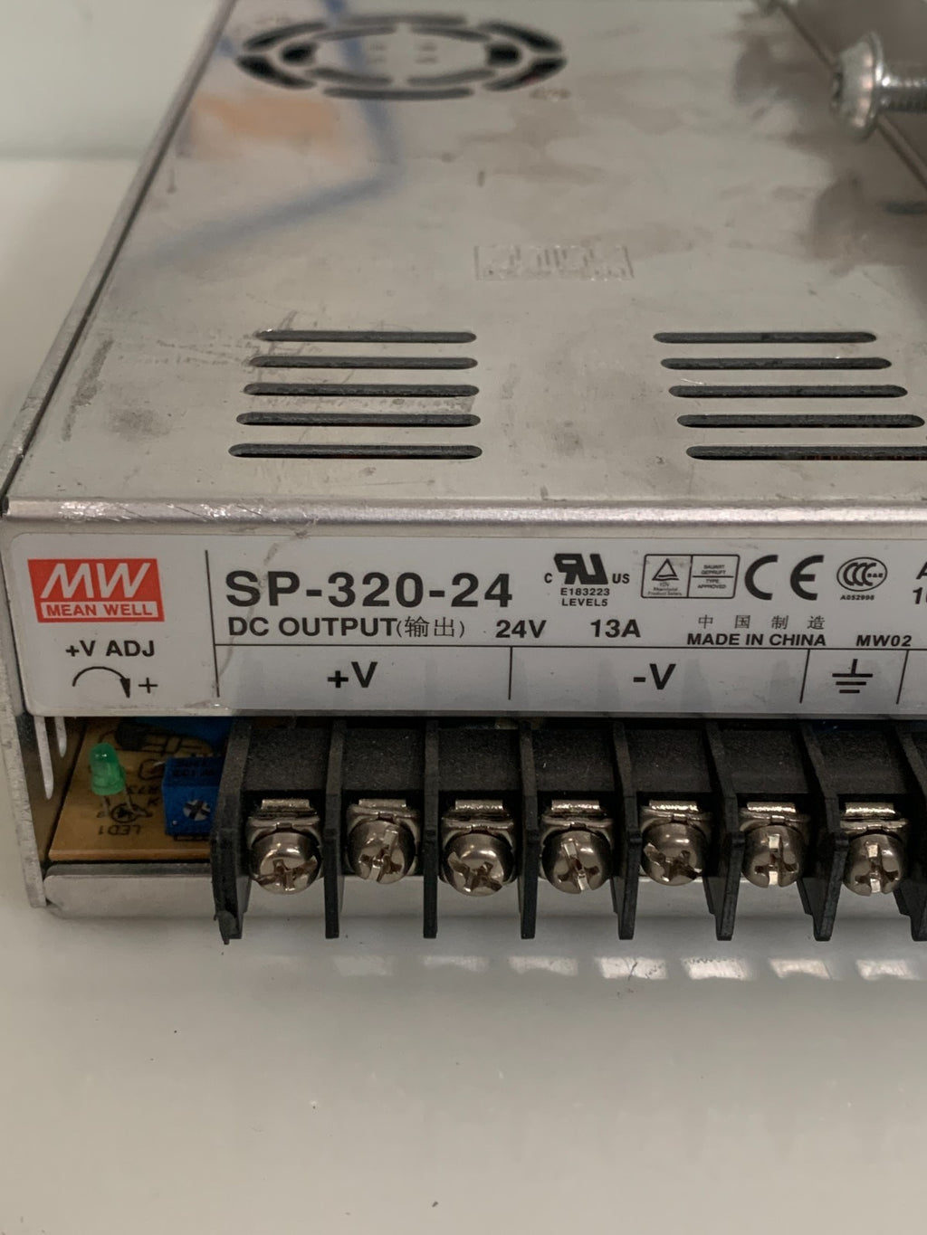 MEAN WELL SP.320-24 SWITCHING POWER SUPPLY 24V 13 AMP