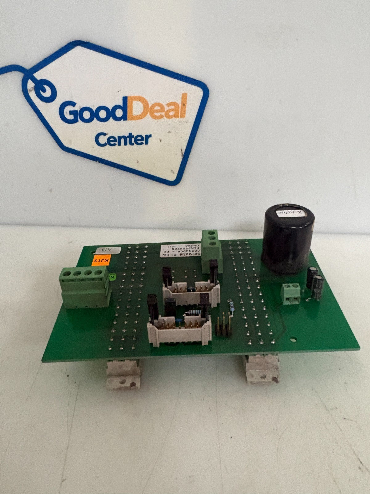 SIEMENS PL EA BACK PLANE SERVO 00343908-020