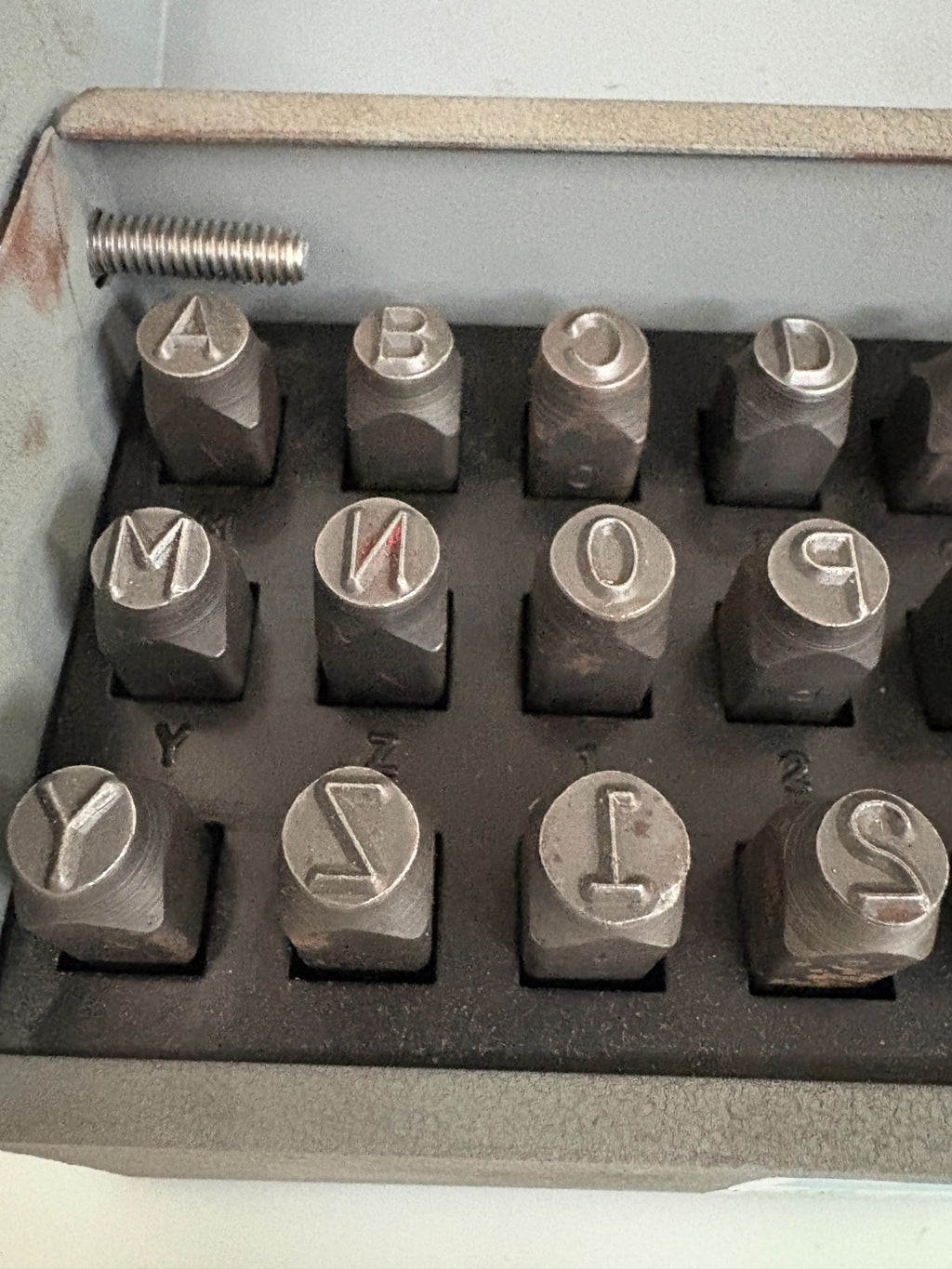 HANSON GREENFIELD MARKRITE HEAVY DUTY LET/NUM G11640 STAMPS3