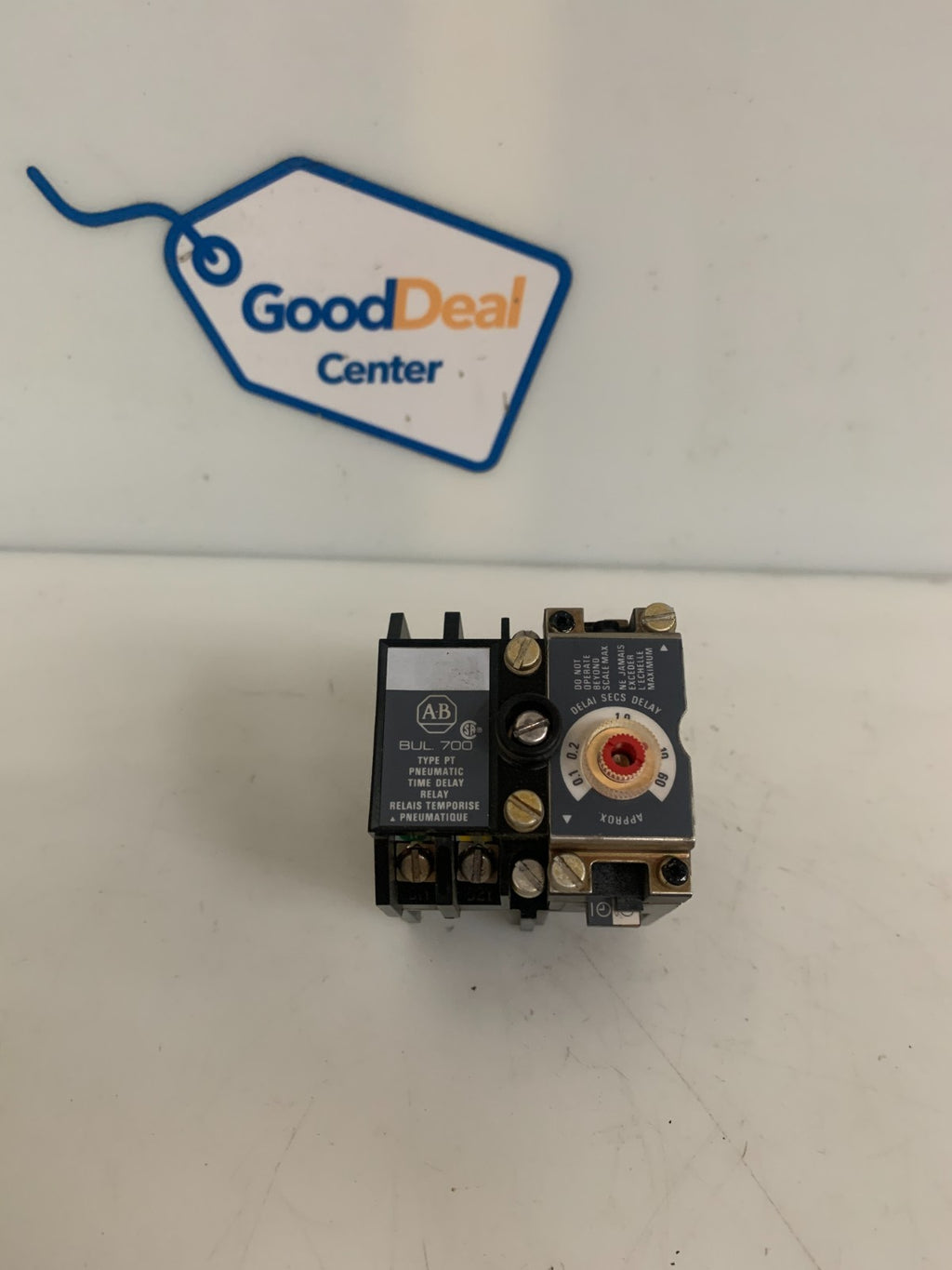 ALLEN BRADLEY PNEUMATIC TIME DELAY UNIT 700-PT0