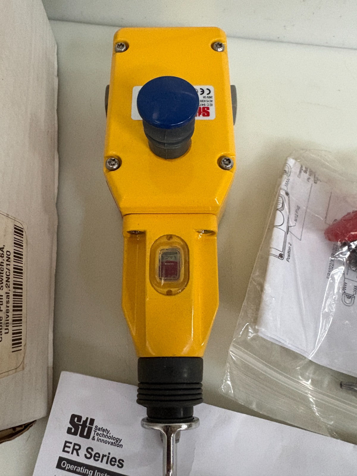 OMRON STI ROPE PULL SWITCH #44506-5220 1