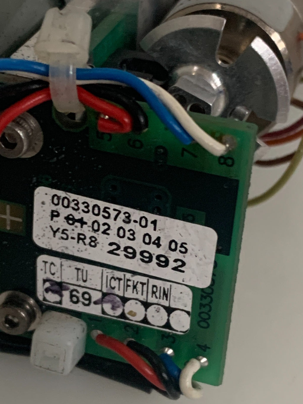 SIEMENS TURNING SYSTEM MOTOR 00341780-03