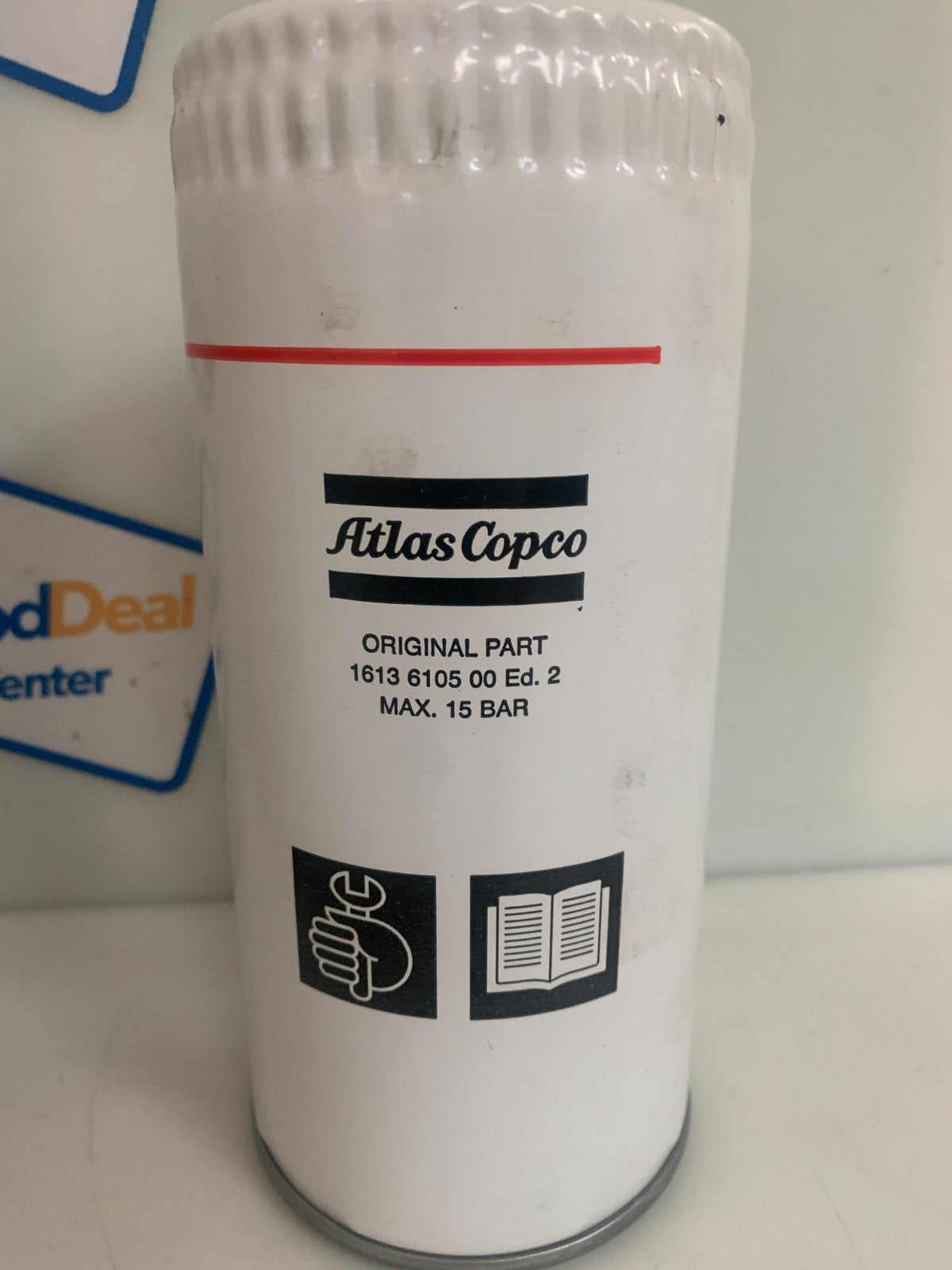 ATLAS COPCO COMPRESSOR OIL FILTER #1613 6105 901