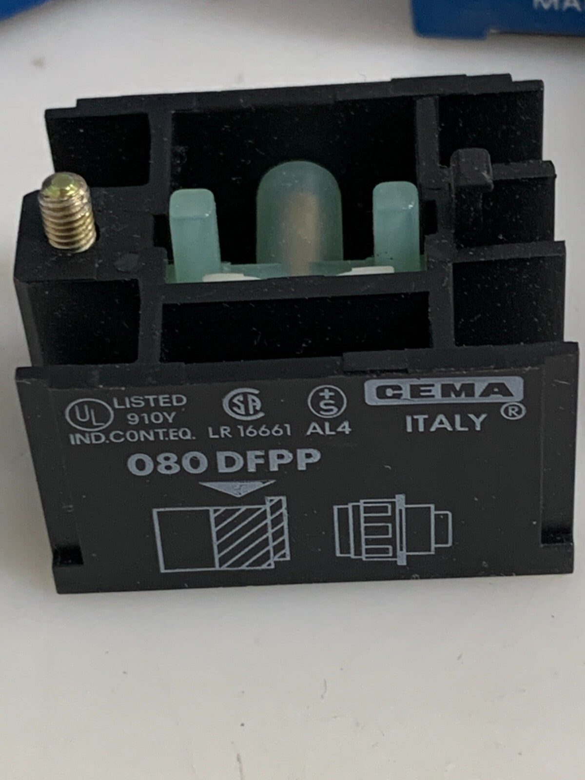 GE CEMA 080 Contact Block 080DFPP