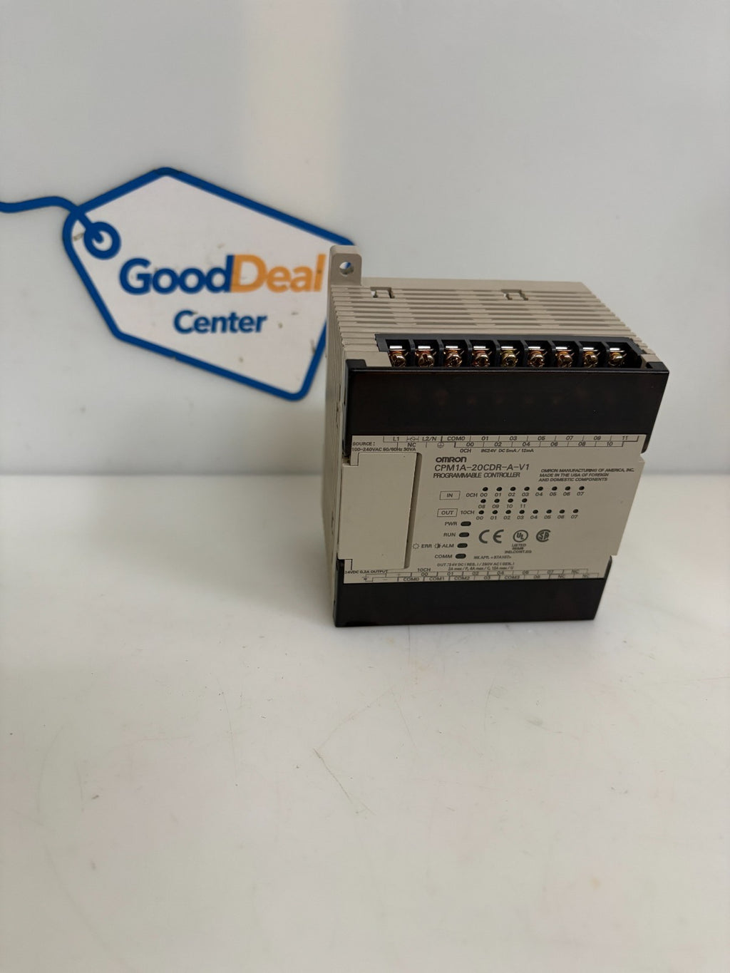 OMRON CPU PROGRAMMABLE CONTROLLER CPM1A-20CDR-A-V1