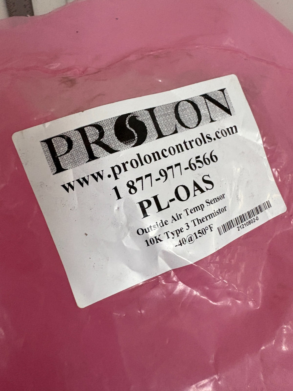HONEYWELL PROLON OUTSIDE AIR TEMP SENSOR PL-0AS