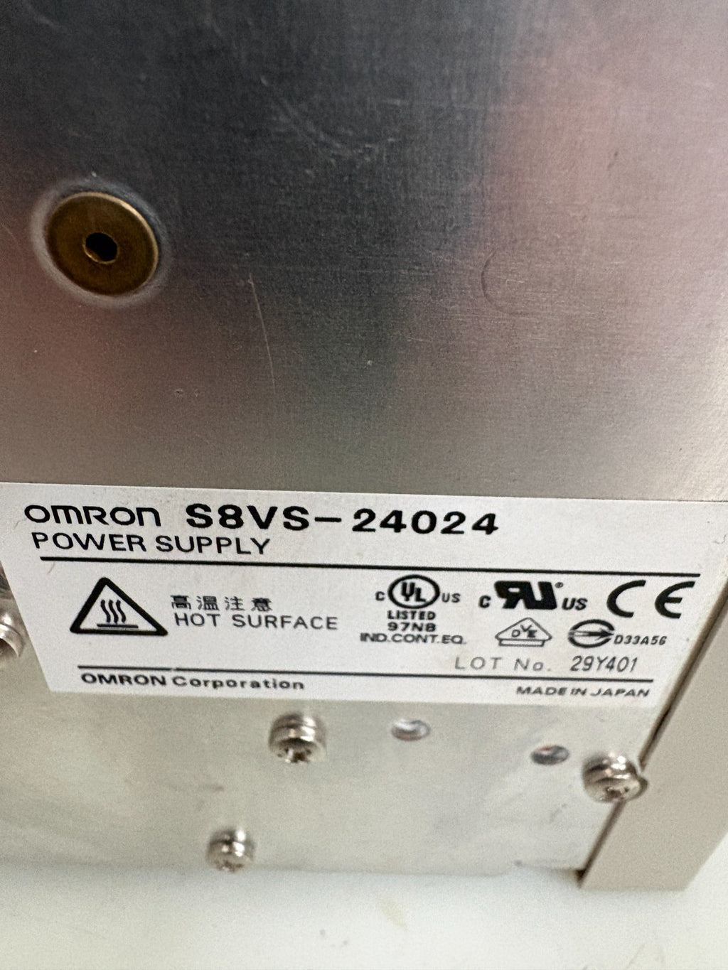 OMRON POWER SUPPLY S8VS-24024