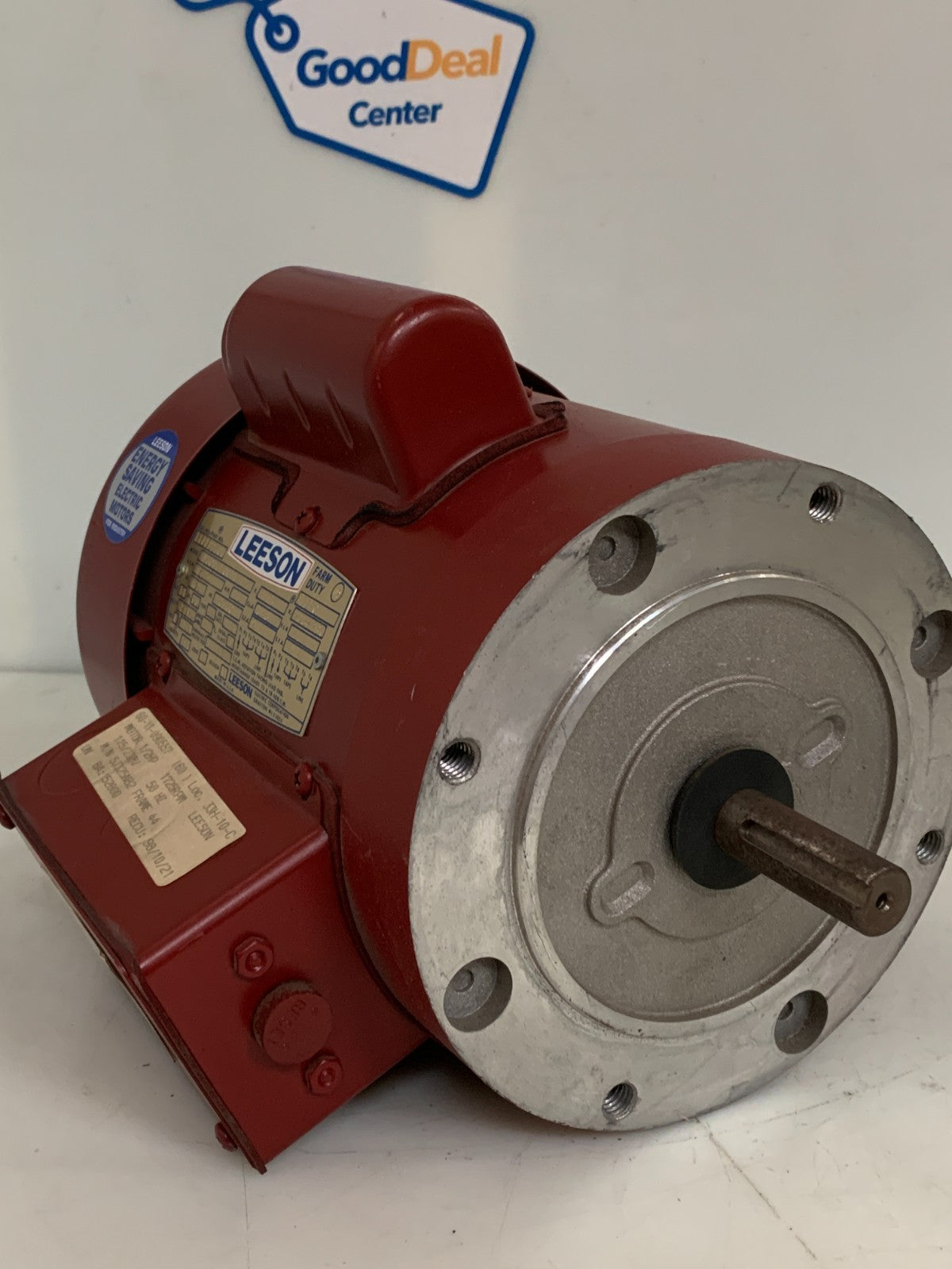 LEESON FARM DUTY MOTOR 1/2 HP 1725 RPM #110492.00 M6C17FC12F