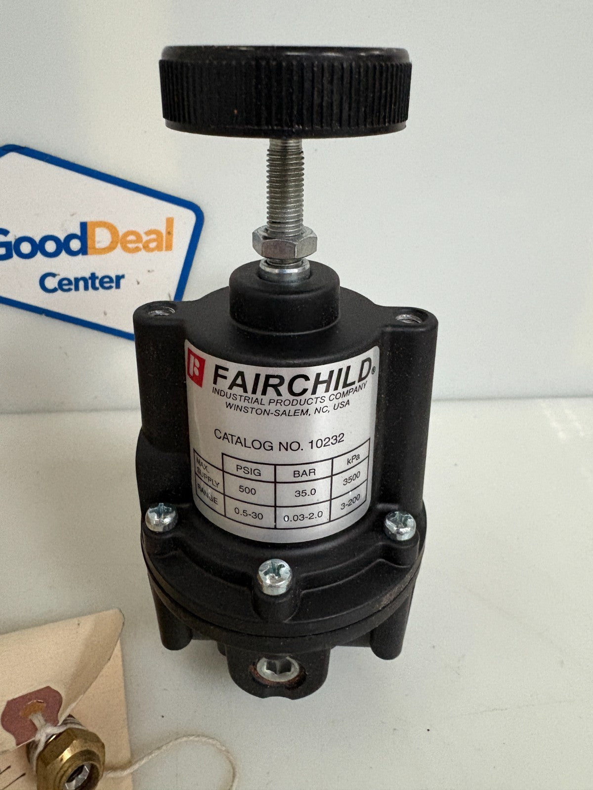 FAIRCHILD PNEUMATIC PRECISION PRESSURE REGULATOR 102321