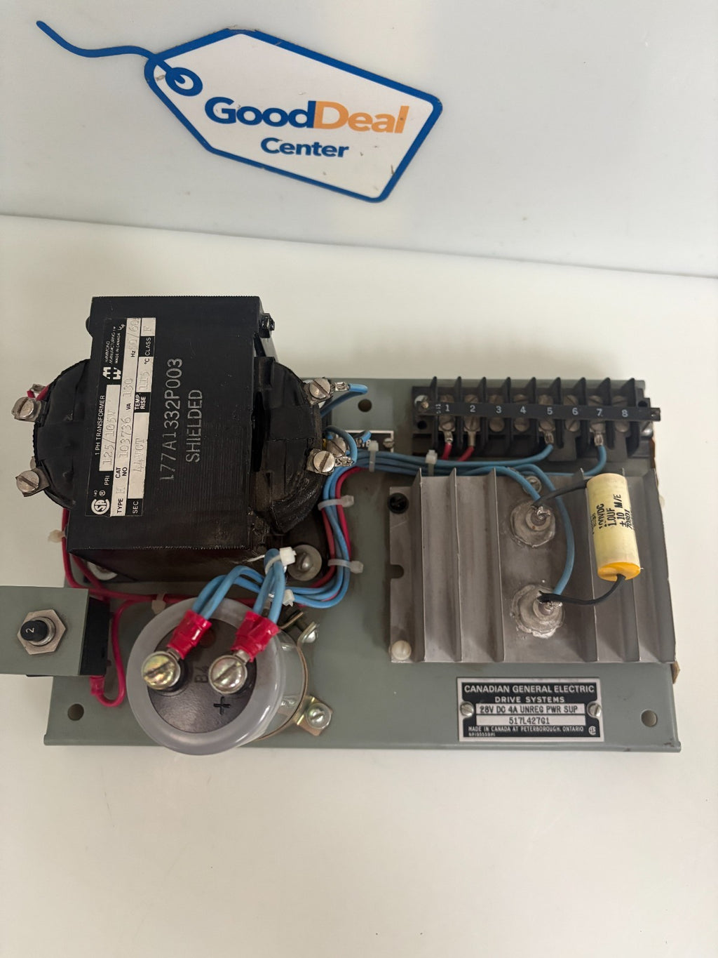CANADIAN GENERAL ELECTRIC DRIVE POWER SUPPLY 517L427G13