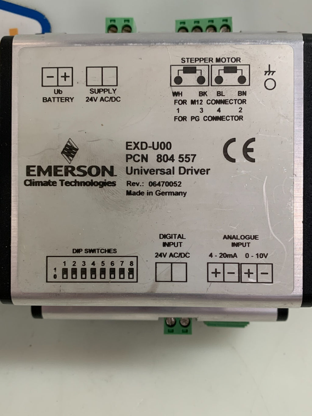 EMERSON EXD-UOO PCN 804 557 UNIVERSAL DRIVER1