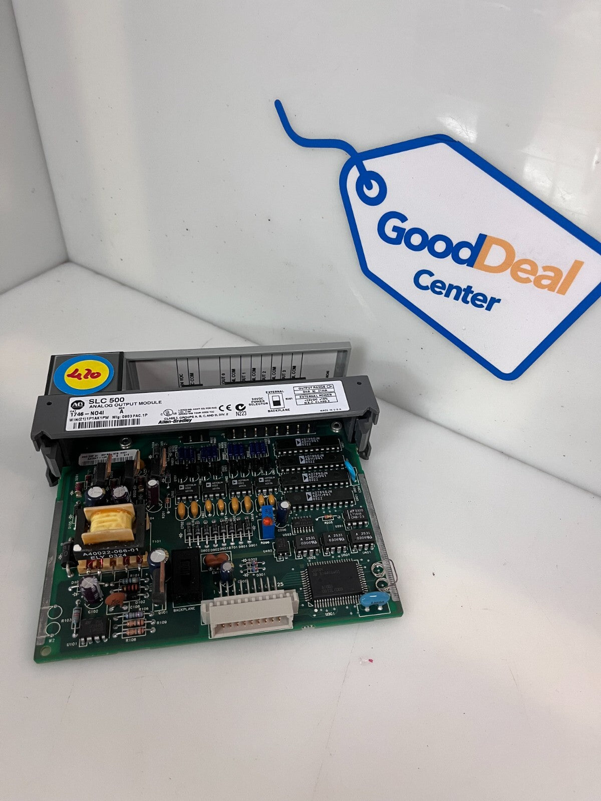Allen Bradley 1746-NO41 Ser A SLC 500 Analog Output Module 1746NO41
