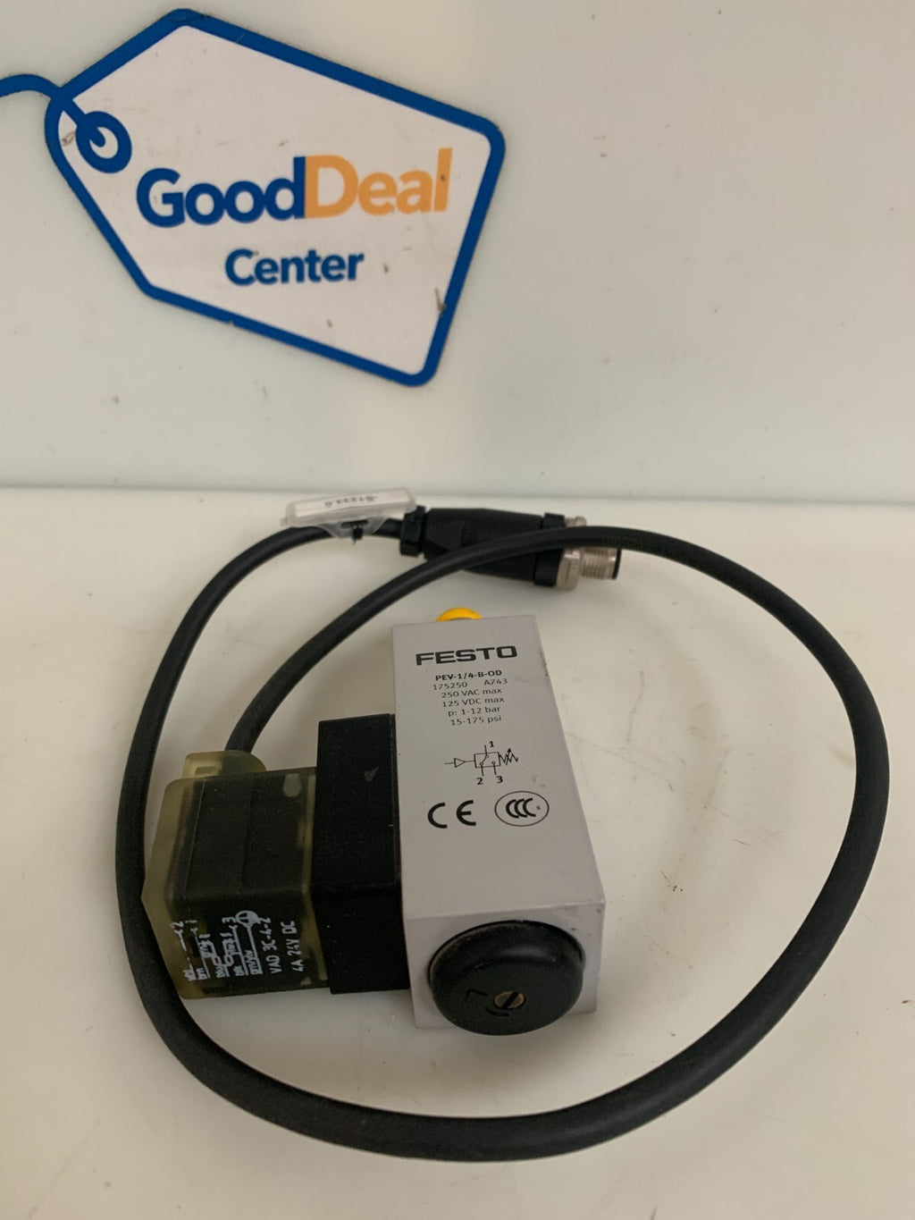 FESTO PRESSURE SWITCH PEV-1/4-B-OD 175250