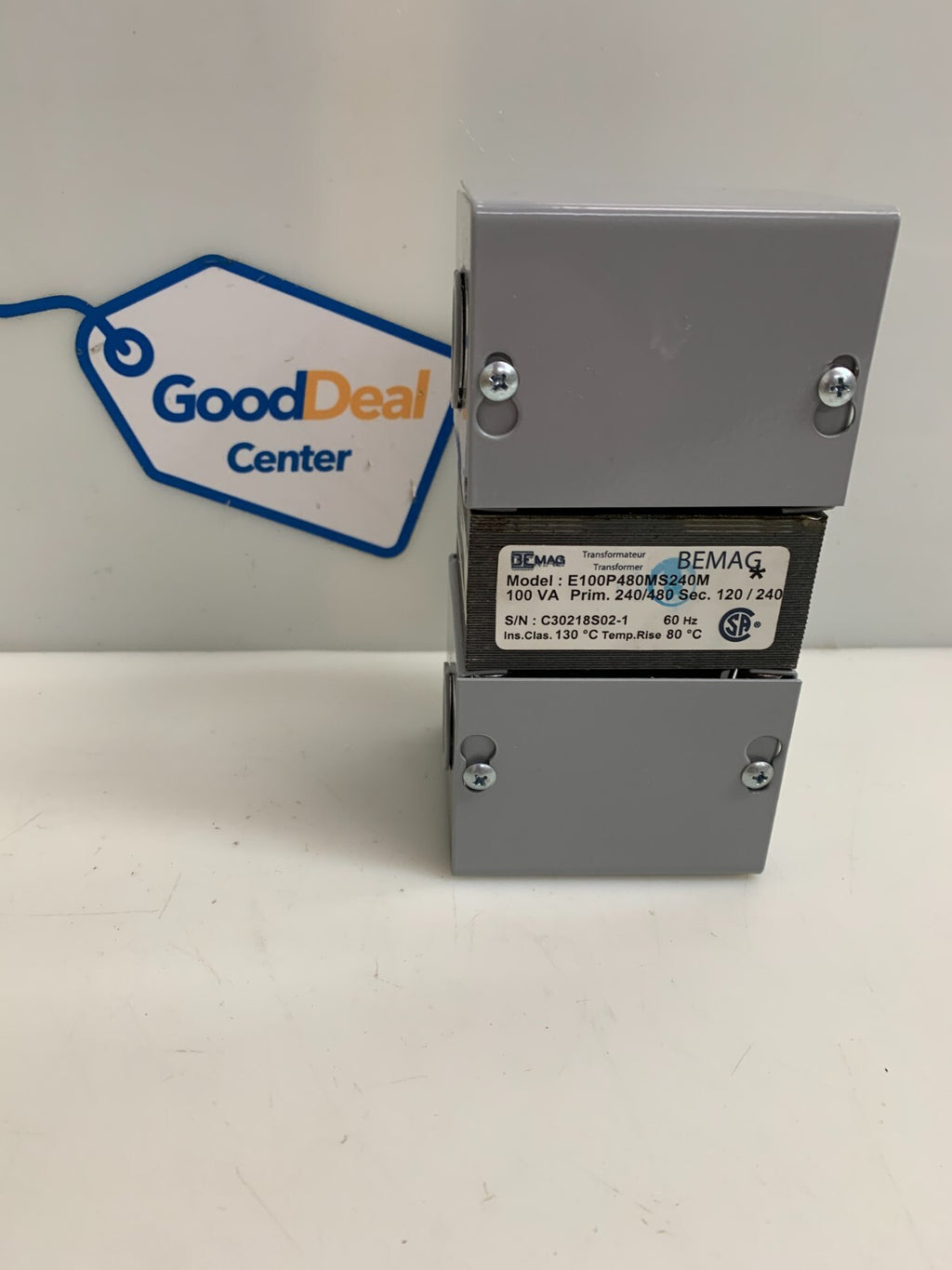 BEMAG E100P480MS240M 100 VA Transformer 60 hz