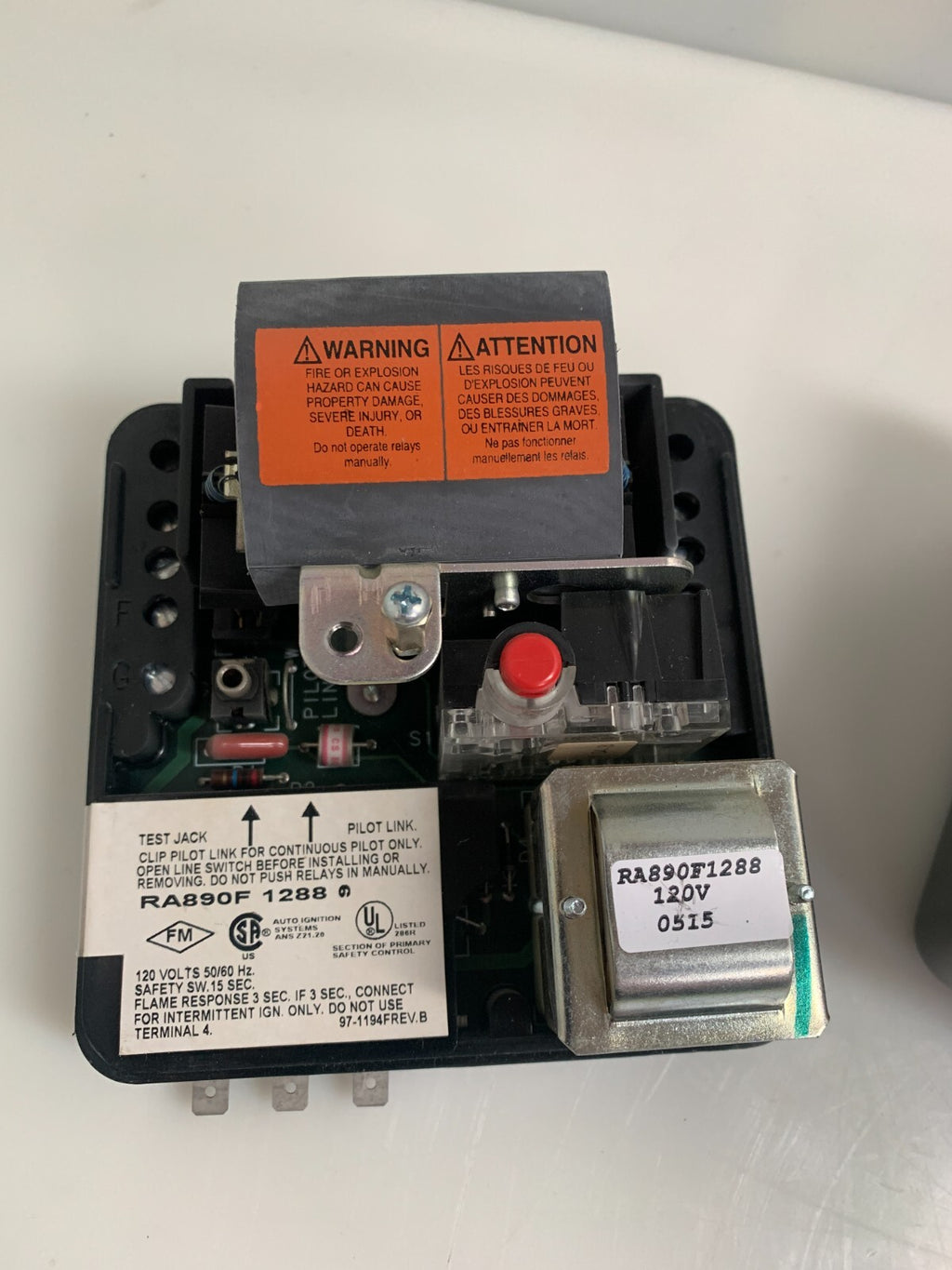 HONEYWELL PRIMARY PROTECTORELAY