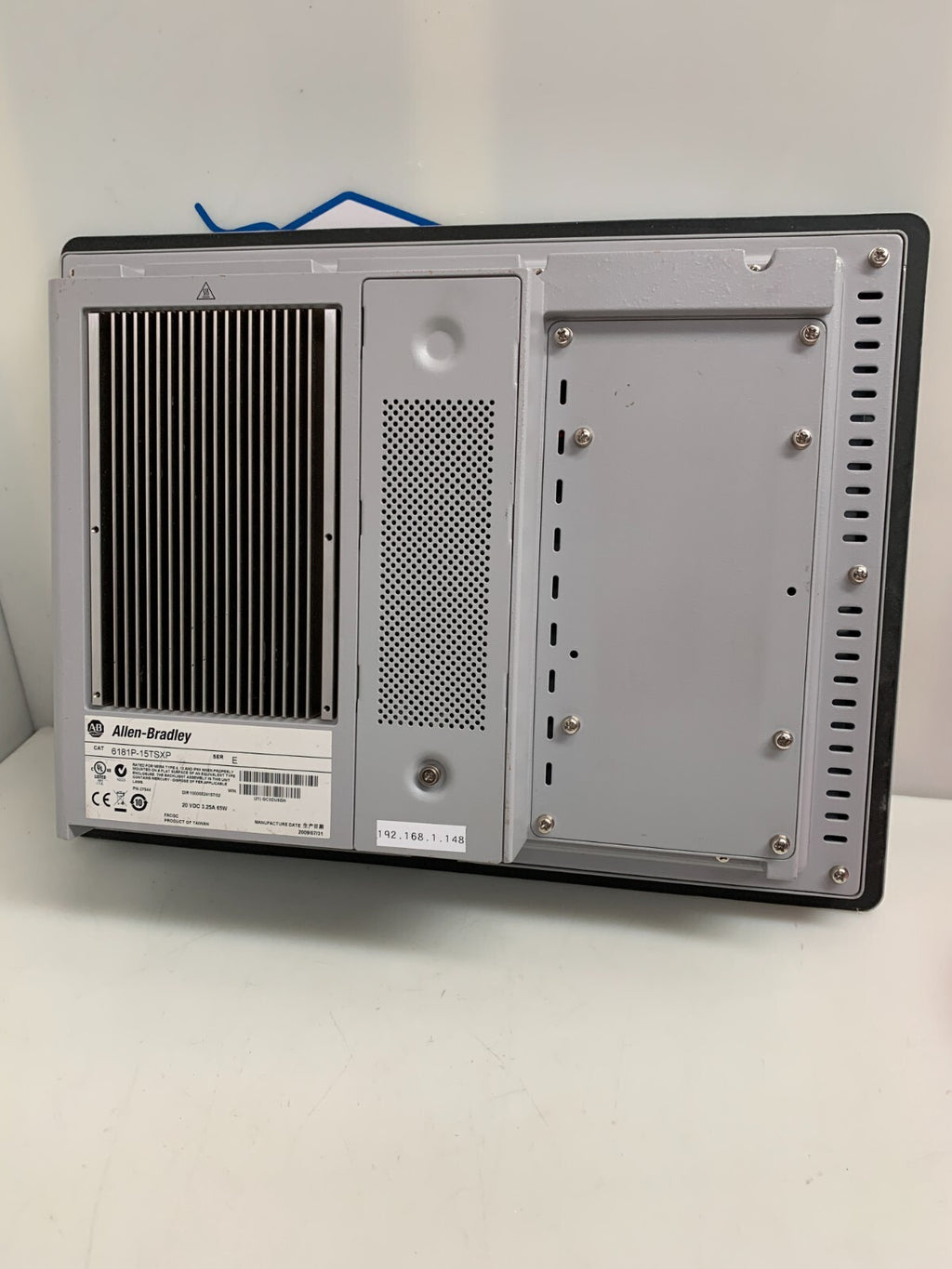 ALLEN BRADLEY   1500P  Intergrated Display Computer  6181P-15TSXP   Serie E