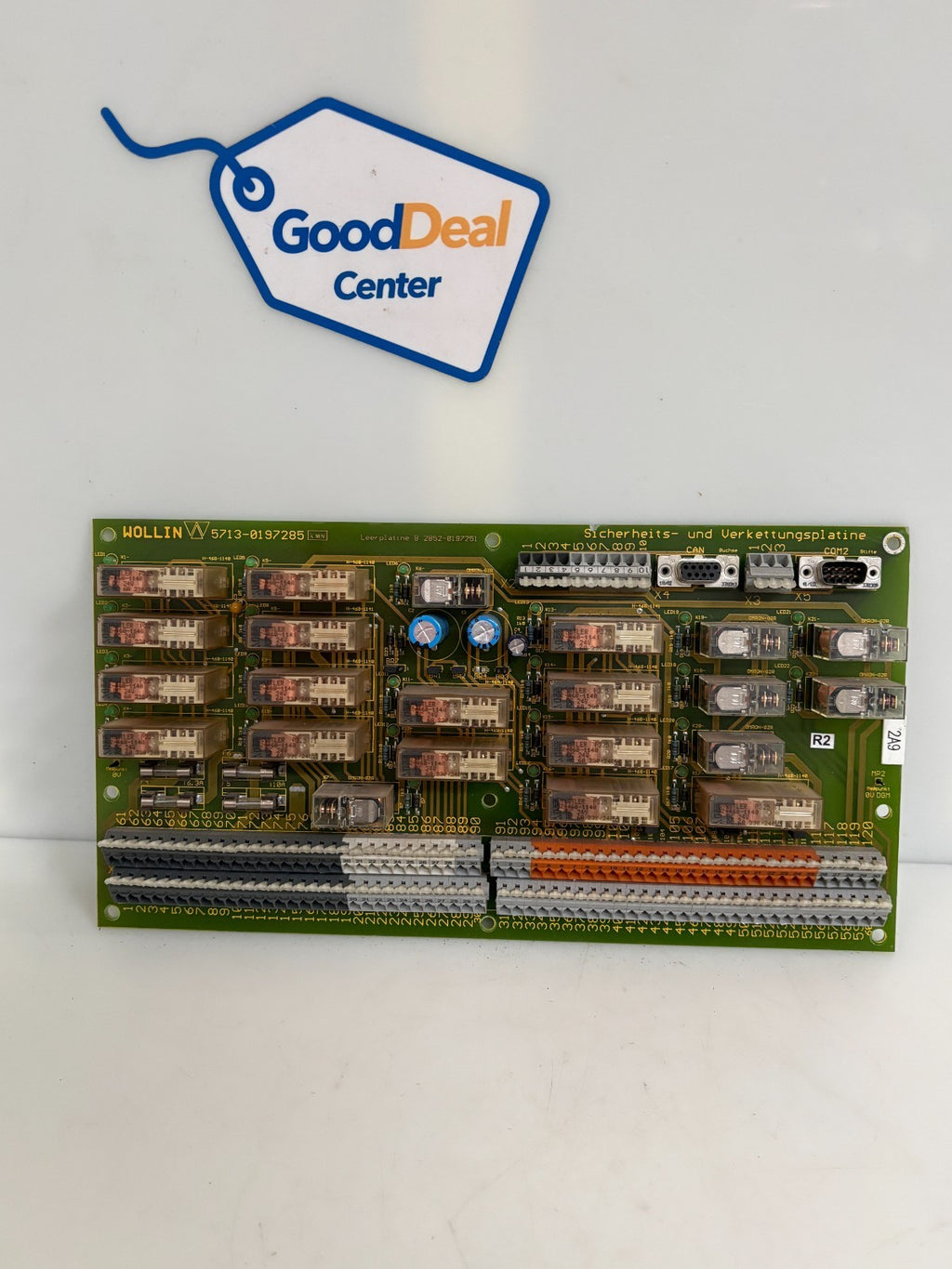 WOLLIN RELAY CIRCUIT BOARD 5713-0197285