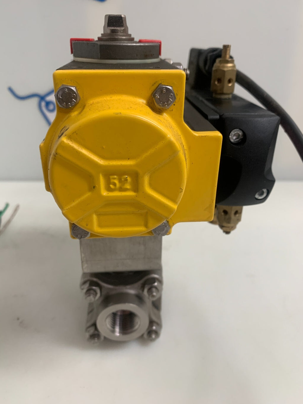 APOLLO PNEUMATIC ACTUATOR AS052 SET 05 W/ASCO SOLENOID VALVE 8551  8551A001 MS