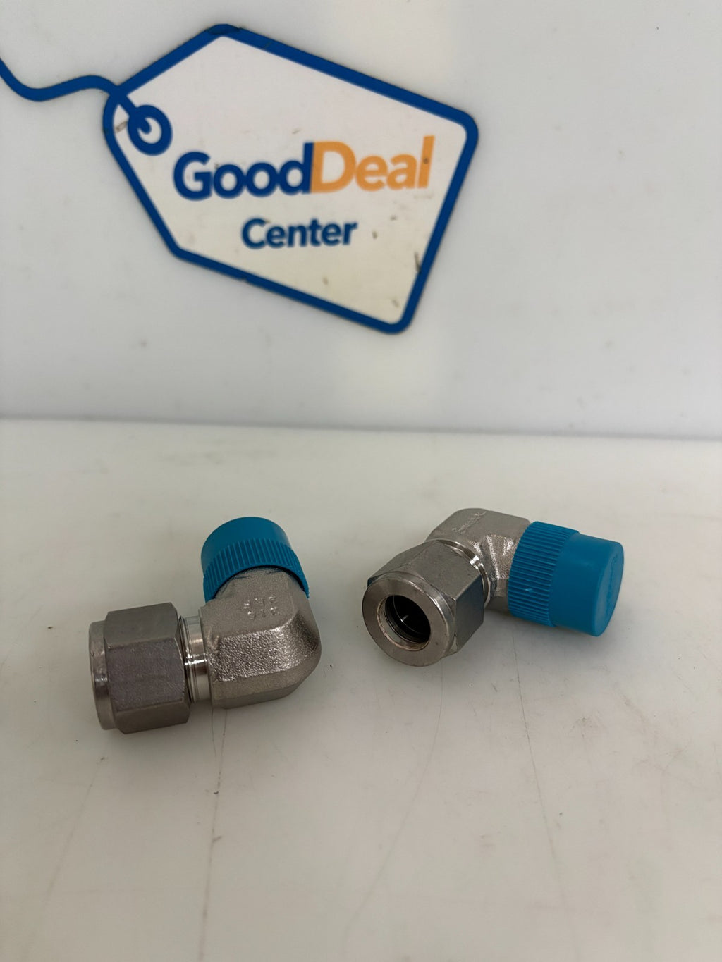 LOT OF 2 SAWGELOK S STEEL TUBE TO MALE 1/2" X 1/2" 316 3RF0