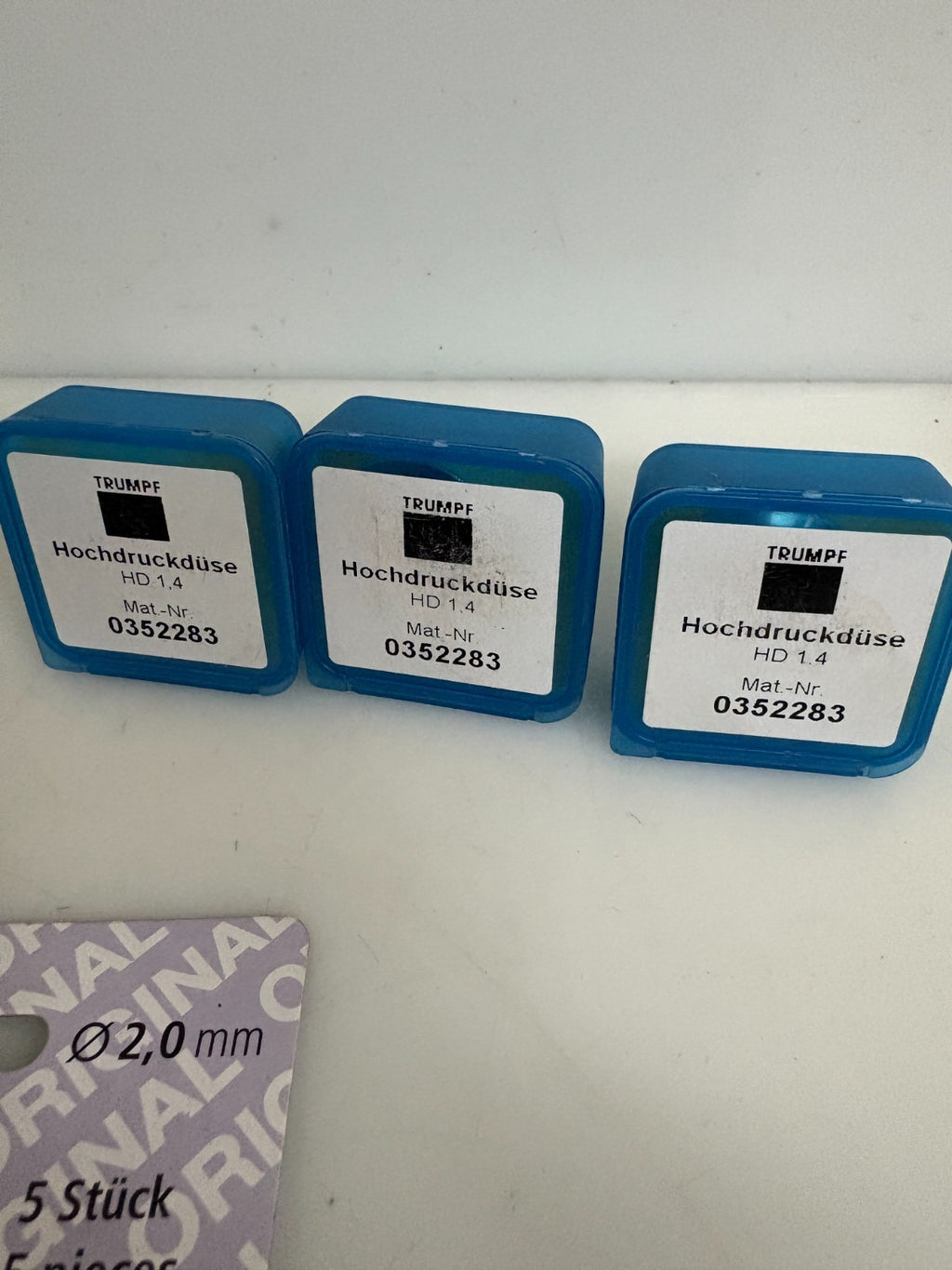 TRUMPF LASER NOZZLE MIX LOT OF 18