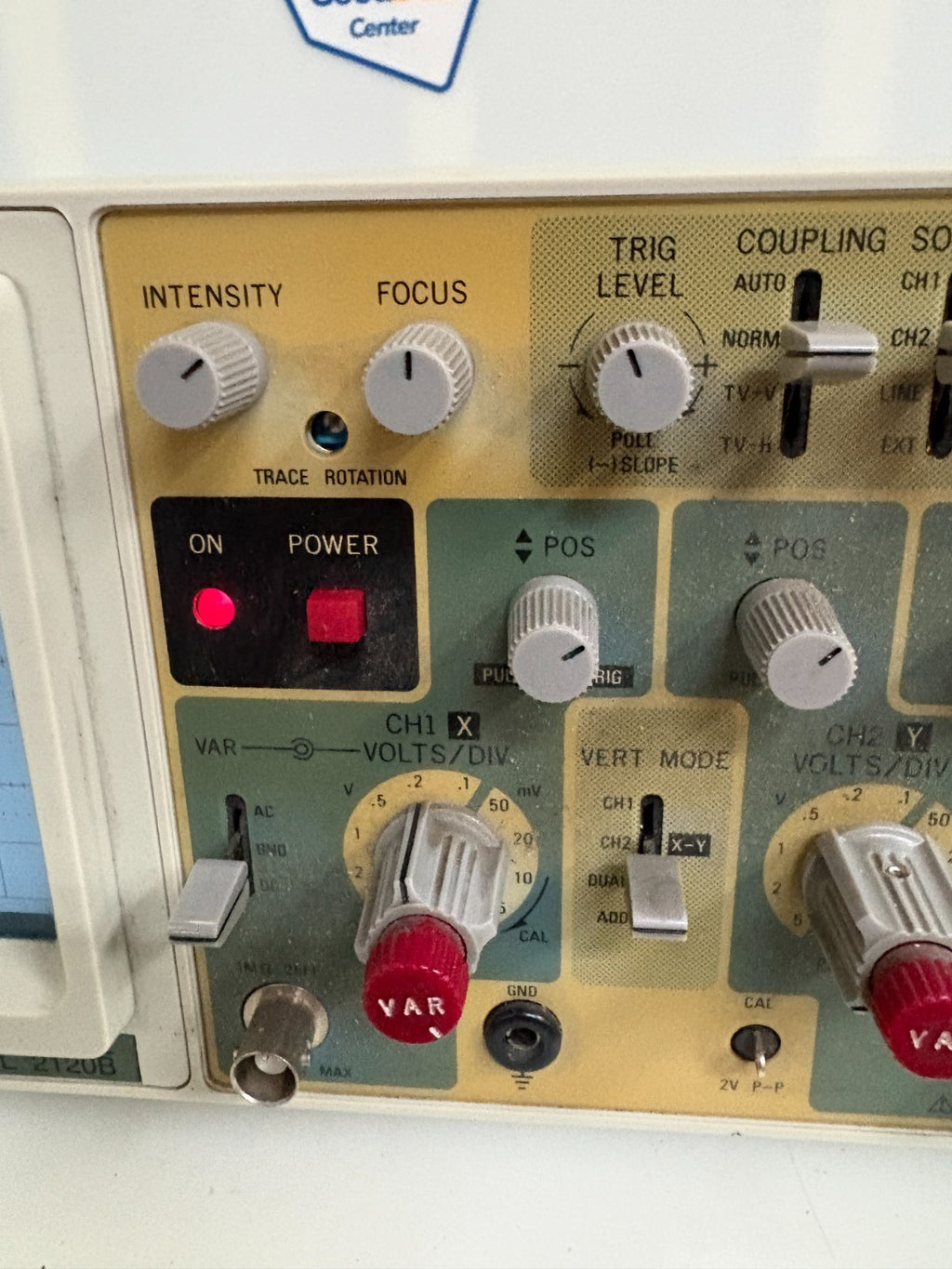 BK PRECISION OSCILLOSCOPE 2120B