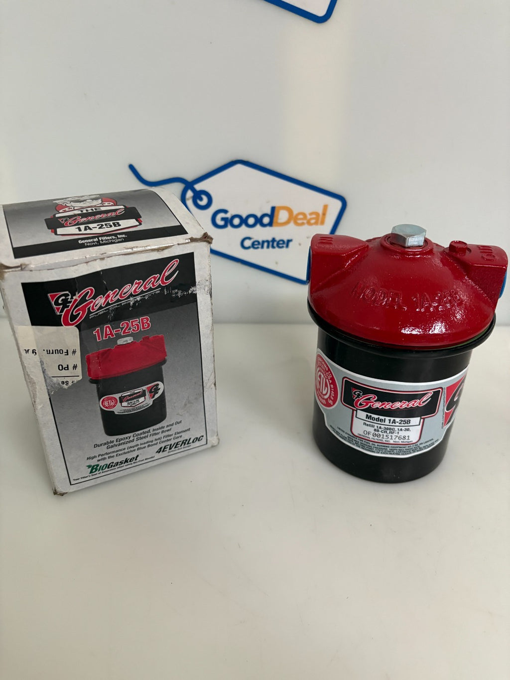 G F GENERAL STEEL FILTER BOWL 1A-25B0