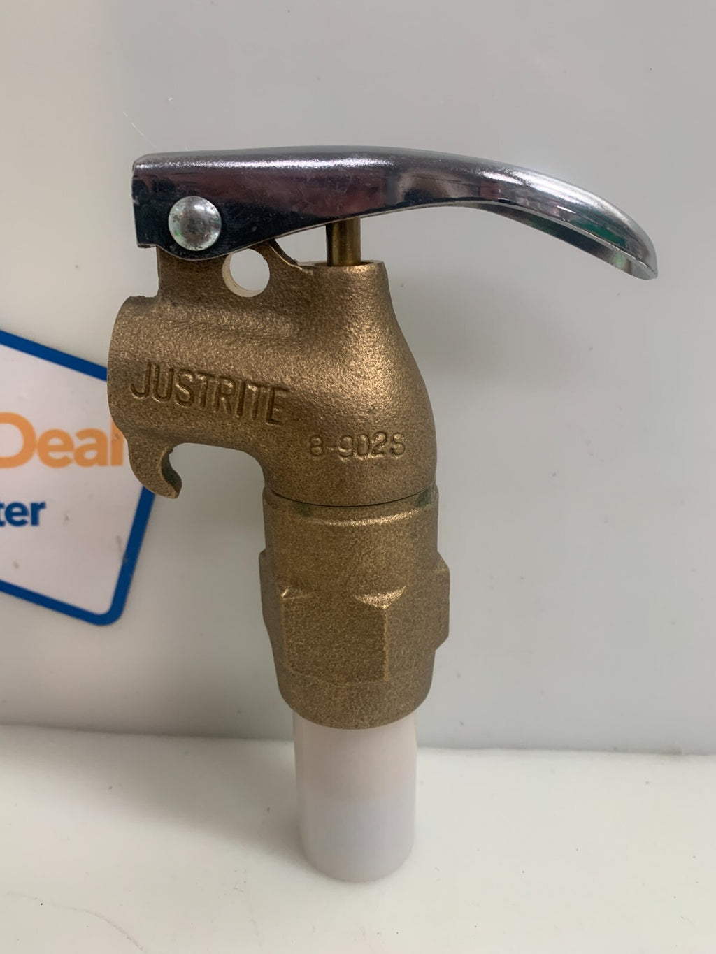 JUSTRITE MFG BRASS BARREL FAUCET 08902