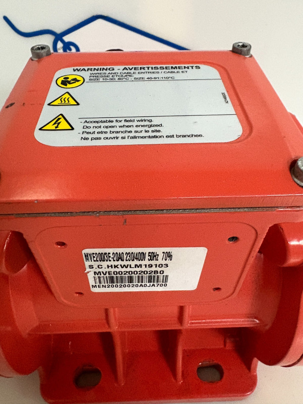 OLI VIBRATOR MOTOR MVE 200/3E-20A0