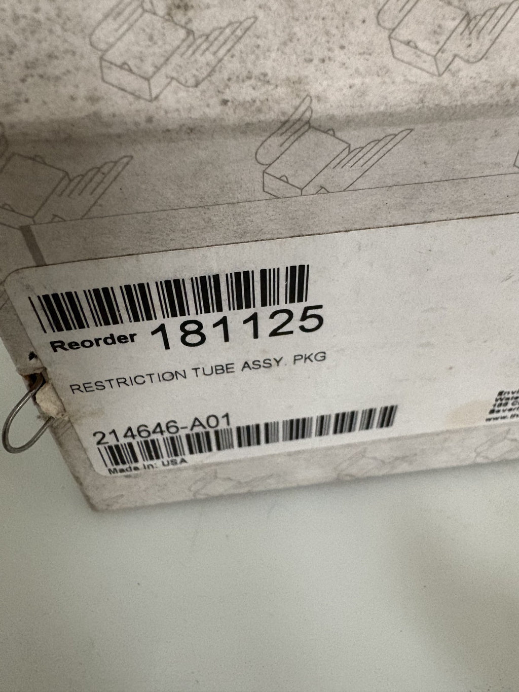 THERMO SCIENTIFIC RESTRICTION TUBE ASSY 214646-A01