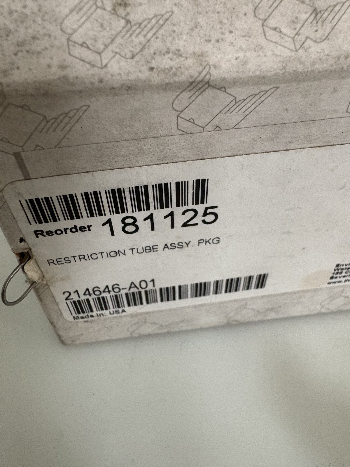 THERMO SCIENTIFIC RESTRICTION TUBE ASSY 214646-A01