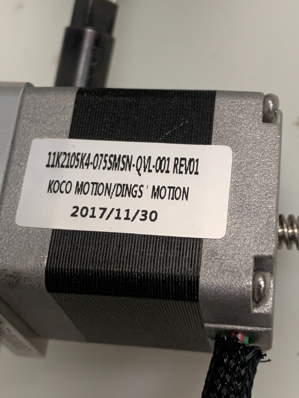 LOT OF 2  DING'S MOTION STEPPER LINEAR ACTUATOR 11K2105A4-07SSMSN-QVL -0022