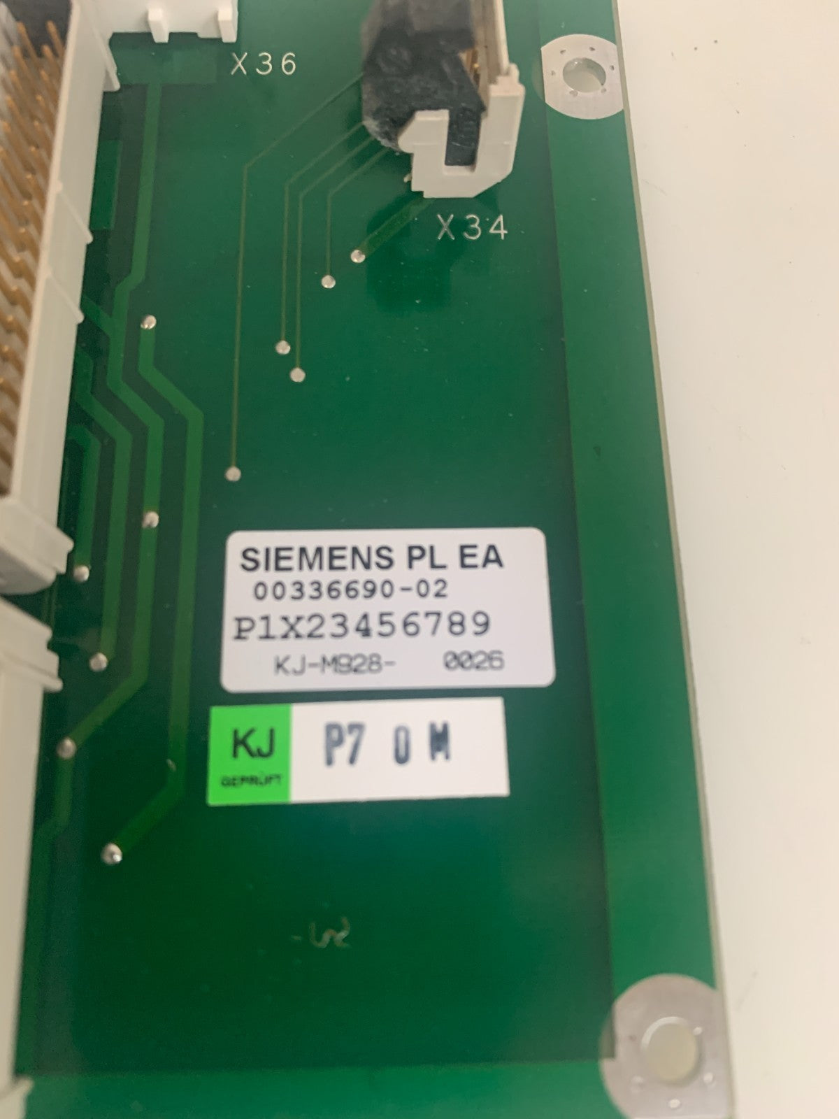 SIEMENS PLEA 00336690-02 SIPLACE CONVERSION SIPLACE2