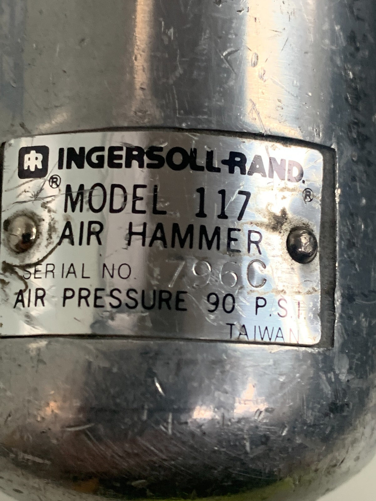 INGERSOLL-RAND AIR HAMMER #117
