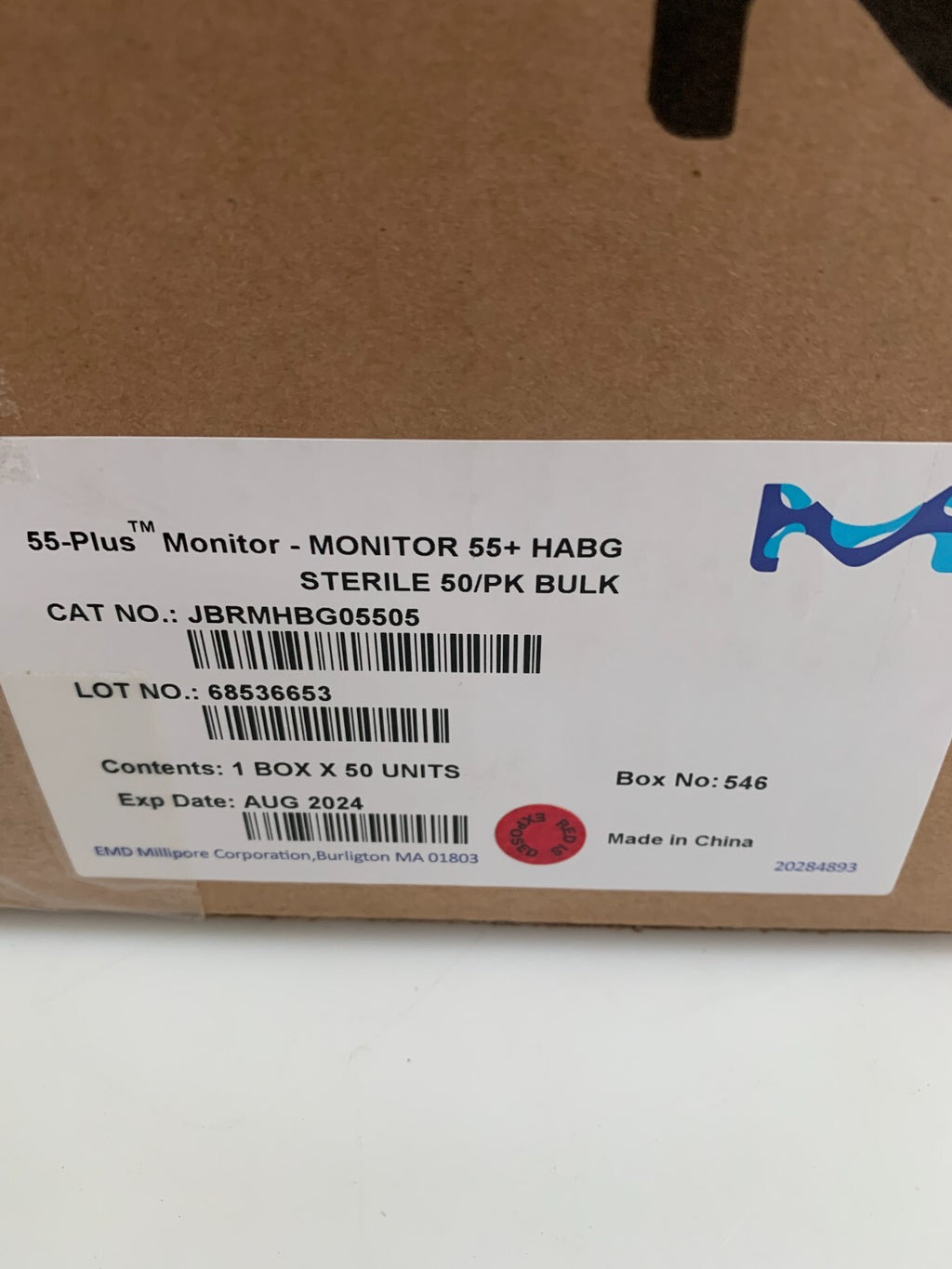 MERCK 55.PLUS MONITOR 50 UN/CS JBRMHBG05505