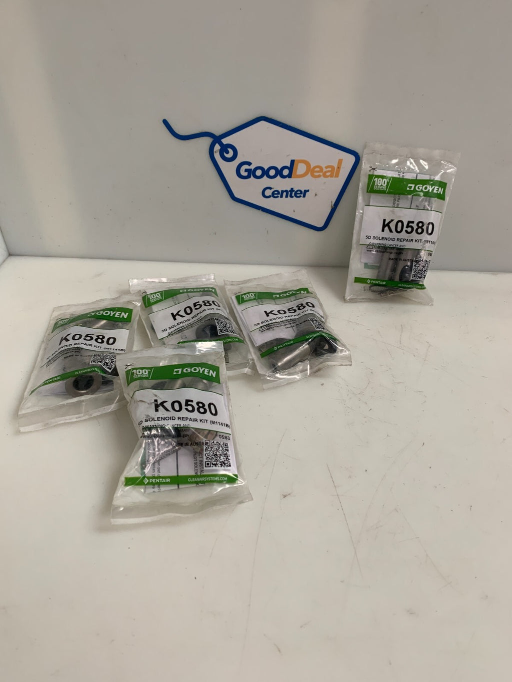 LOT OF 5 PENTAIR GOYEN 5D SOLENOID REPAIR KIT (M1141B)