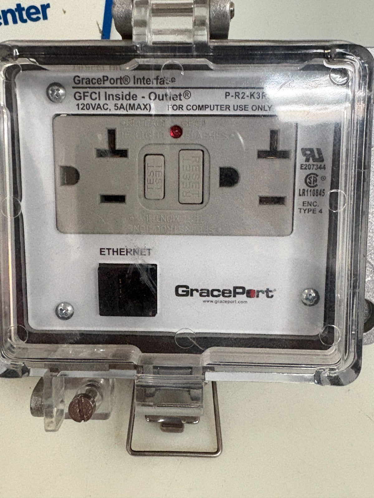 GRACE PORT ETHERNET PANEL INTERFACE CONNECTOR P-R2-K3RF0