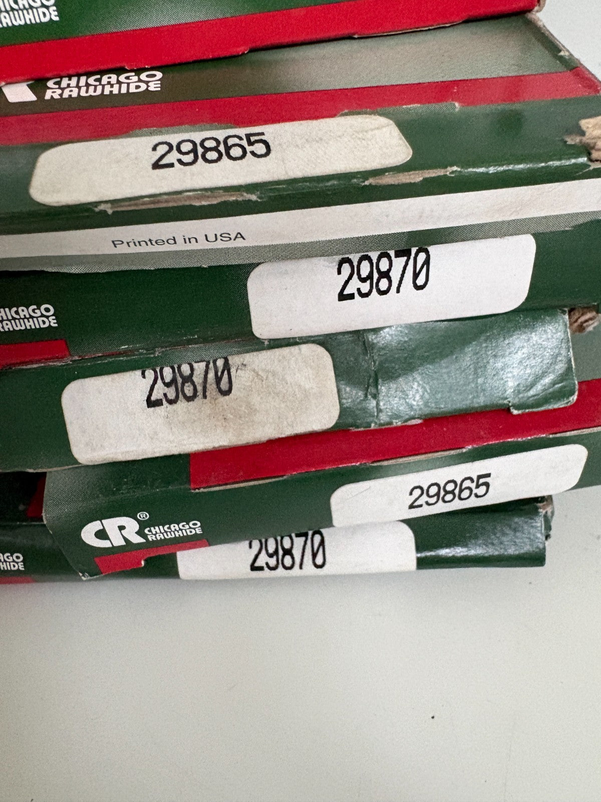 LOT OF 7 CR CHICAGO RAWHIDE OIL SEAL Q15-A17073D-182