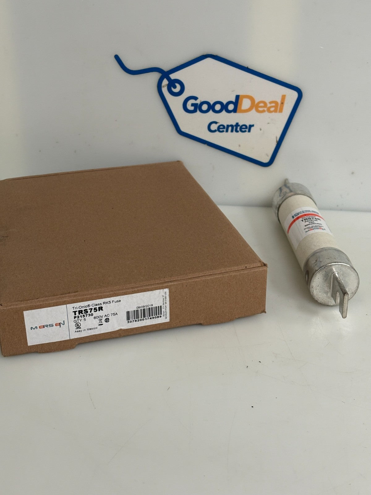 LOT OF 5 FERRAZ SHAWMUT TRIONIC 600V 75A TRS75R0