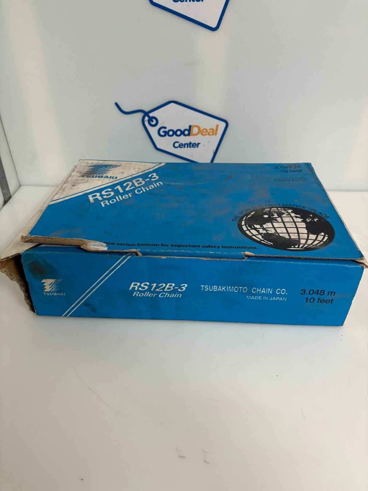 TSUBAKI ROLLER CHAIN RIVETED 10 FEET BOX RS12B-3 RIV