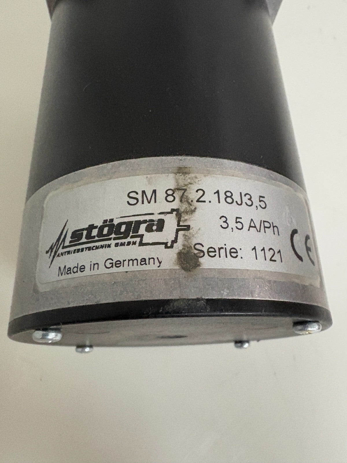 STOGRA STEPPER SERVO MOTOR SM 87.2.18J3,5
