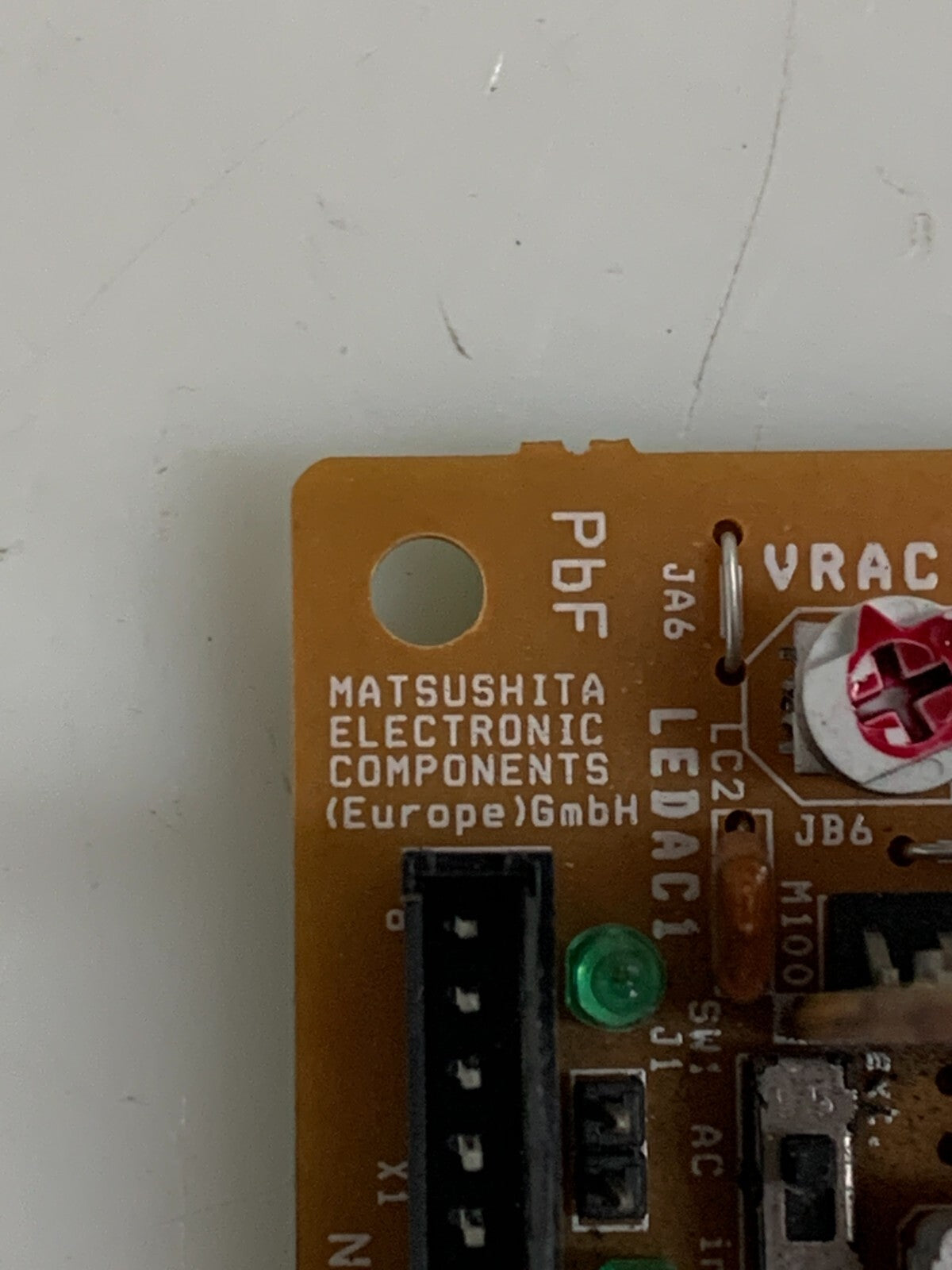 MATSUSHITA ELECTRONIC CIRCUIT BOARD EUKSBZ820 HBE VRD C1