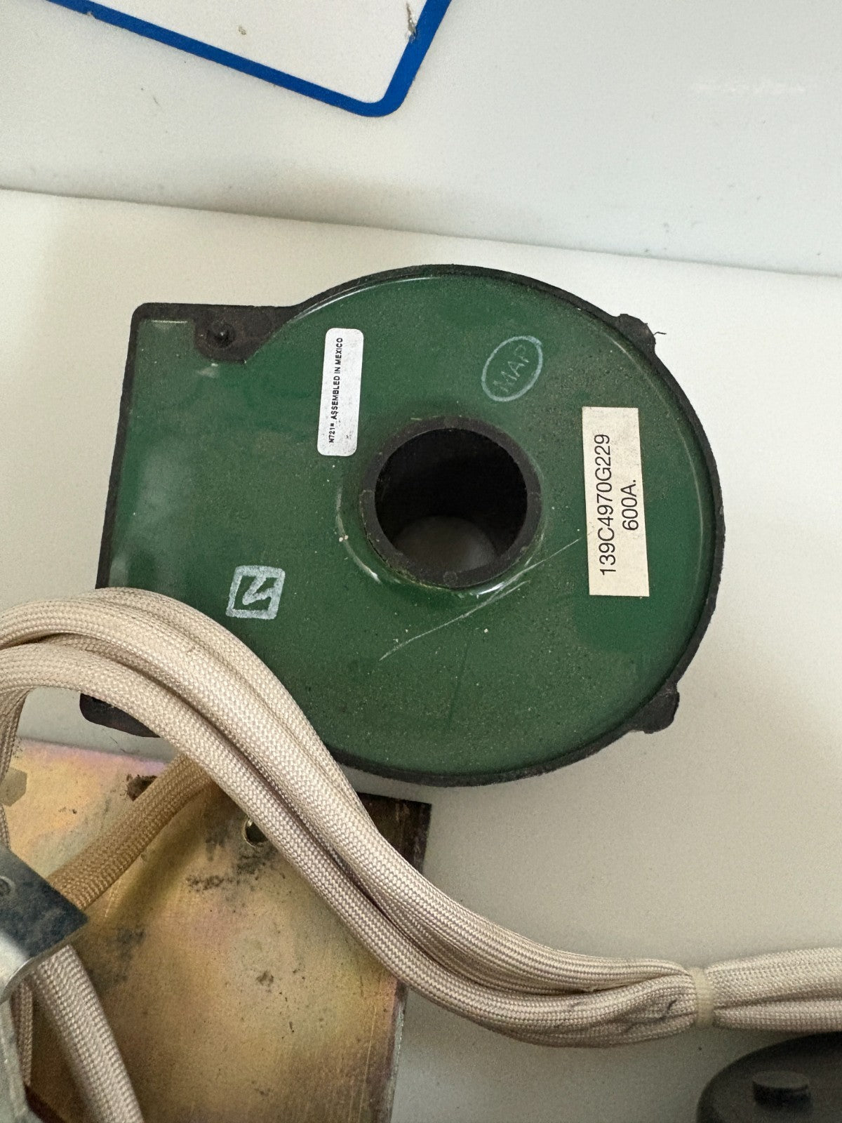 LOT OF 3 GENERAL ELECTRIC 600A CURRENT TRANSFORMER 139C4970G229