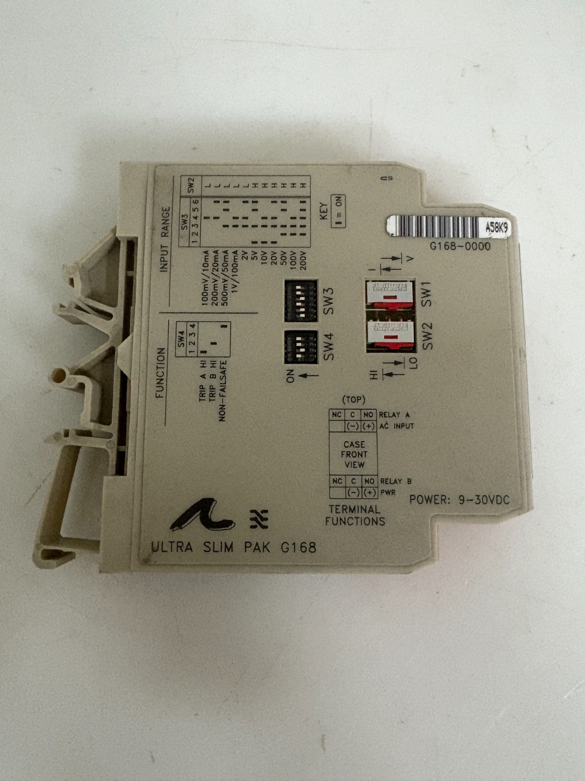 WEIDMULLER ULTRA SLIM PAK G168